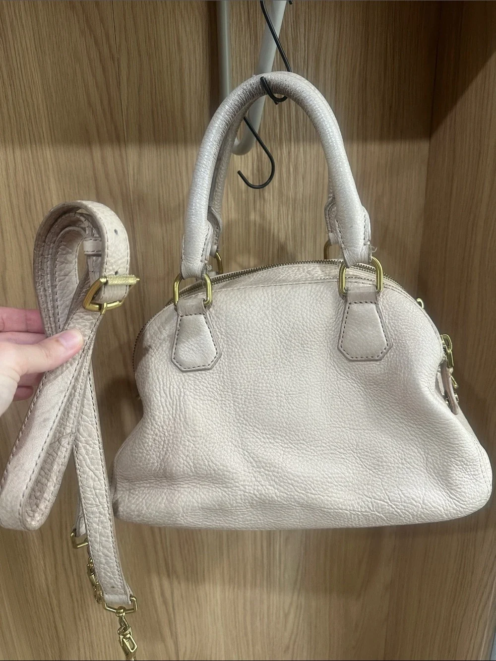 Classic JCrew Blush pink Leather Top-Handle Women’s Bag
